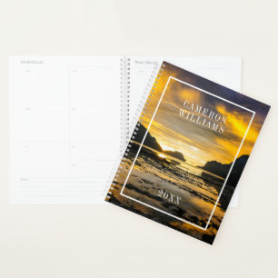 Add Your Name Bay Of El Nido Sunset Planner