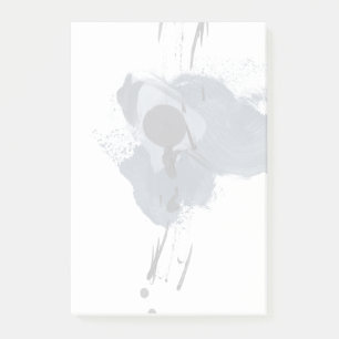 Add Your Name Blue & Black Splash II Blue Blac Post-it Notes