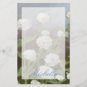 Add Your Name   Botanical Garden Study I Stationery