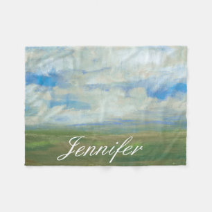 Add Your Name   Bright Day I Fleece Blanket