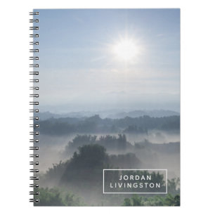Add Your Name Bright Sunlight in the Bamboo Tree Notebook