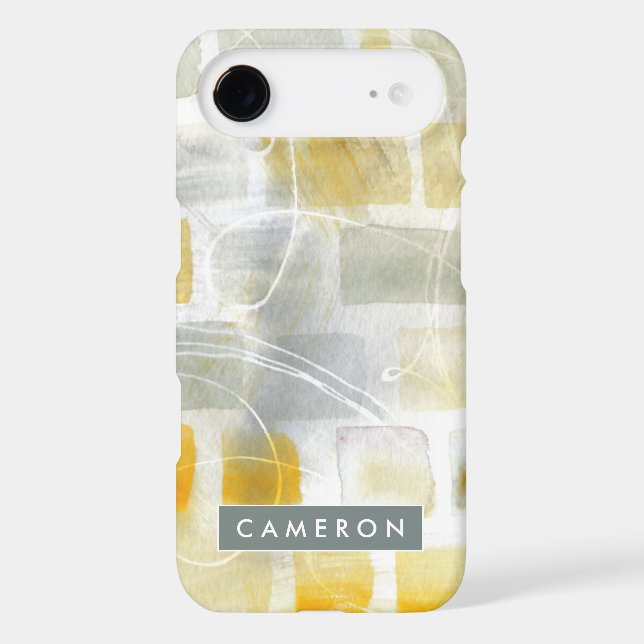 Add Your Name | Caracalla I Abstract Print Case-Mate iPhone Case (Back)