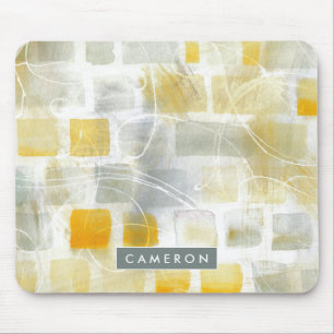 Add Your Name Caracalla I Abstract Print Mouse Mat