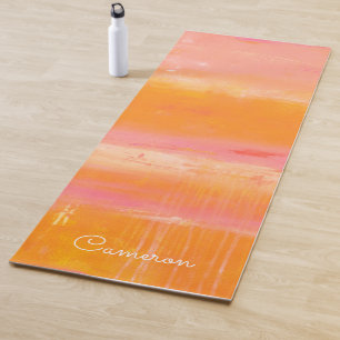 Add Your Name   Caribbean Sky Yoga Mat