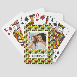 Add Your Name Colourful Toucans Playing Cards