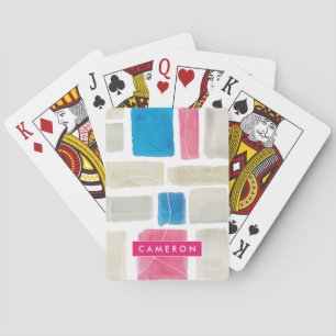 Add Your Name Comares III Abstract Print Sue S Playing Cards