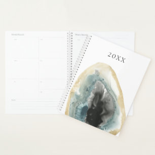 Add Your Name Cropped Geodes III Planner