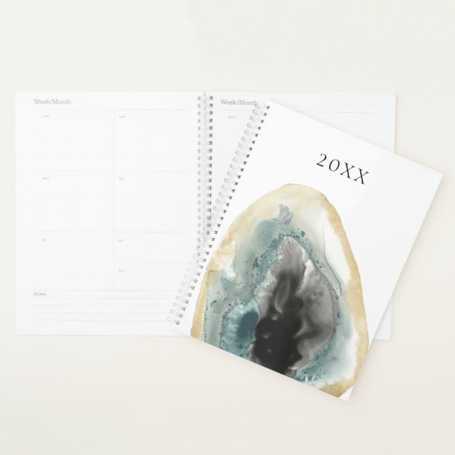 Add Your Name | Cropped Geodes III Planner (Display)