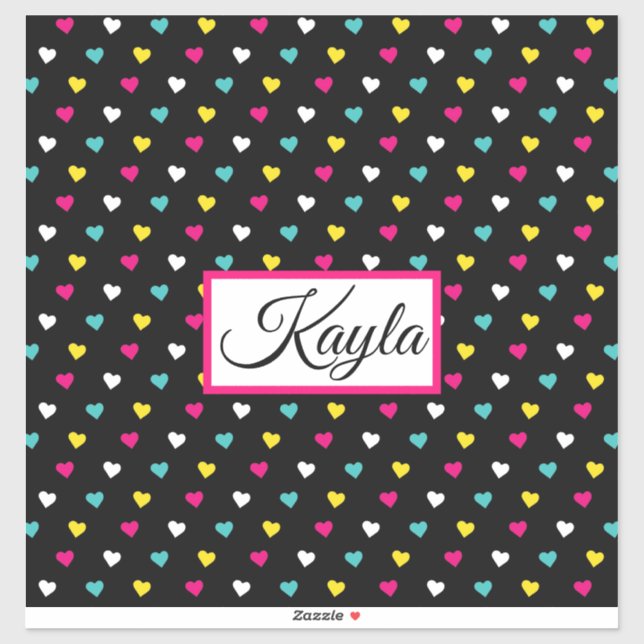 Add Your Name Custom-Cut Vinyl Sticker (Sheet)