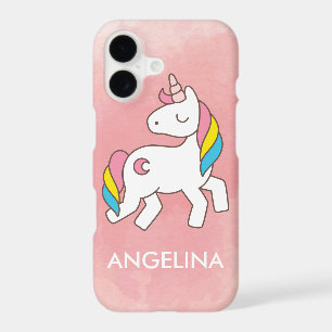 Add Your Name Cute Magical Unicorn Personalised