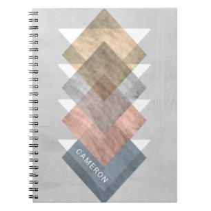Add Your Name Diamond Align I Notebook