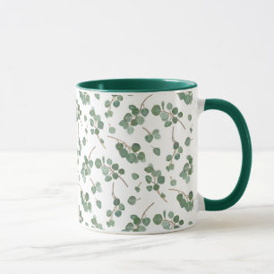 Add Your Name   Eucalyptus Silver Dollar Tree Mug