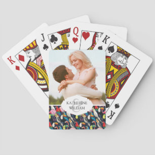 Add Your Name Exotic birds Playing Cards
