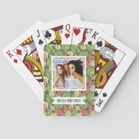 Add Your Name | Exotic Jungle Leaves And Elephants