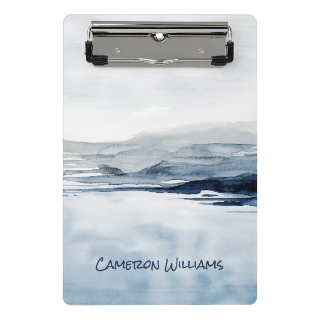 Add Your Name | Faded Horizon II Mini Clipboard (Front)