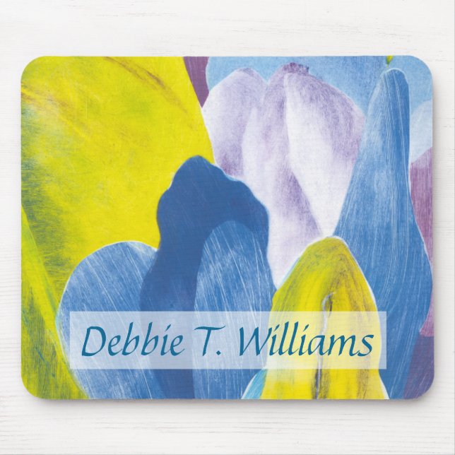 Add Your Name | False Indigo III Mouse Mat (Front)