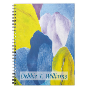 Add Your Name False Indigo III Notebook