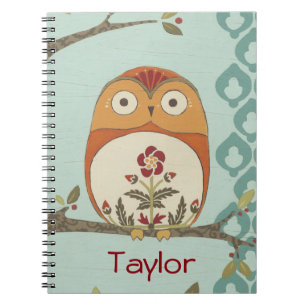 Add Your Name   Forest Whimsy II Notebook