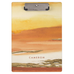 Add Your Name   Gilded Amber I Ver. 2 Abstract Pri Clipboard