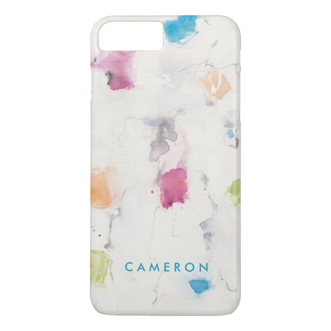 Add Your Name | Glitterati I Abstract Print Case-Mate iPhone Case (Back)