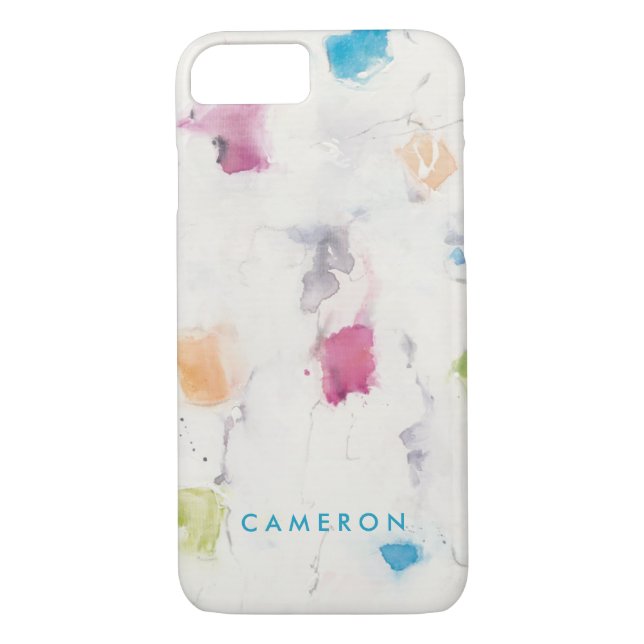 Add Your Name | Glitterati I Abstract Print Case-Mate iPhone Case (Back)