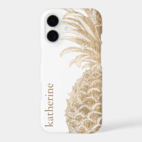 Add Your Name | Gold Tropical Pinneapple