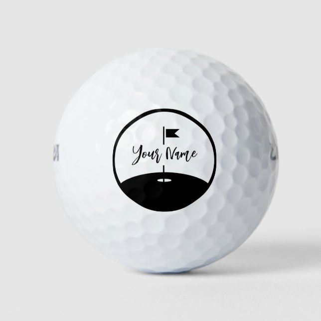 Add Your Name Golf Balls (Front)