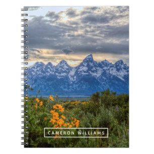 Add Your Name Grand Tetons Notebook