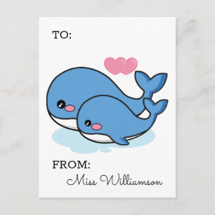 Add Your Name   Happy Valentine's Day Postcard