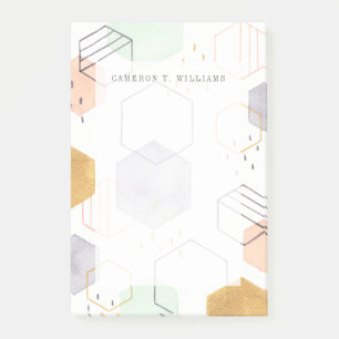 Add Your Name Hex Scatter Post-it Notes