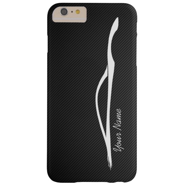 "add your name" Infiniti G37 White Silhouette Case-Mate iPhone Case (Back)