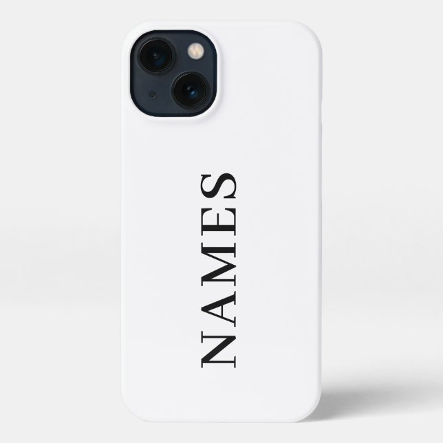 Add Your Name iPhone Case (Back)