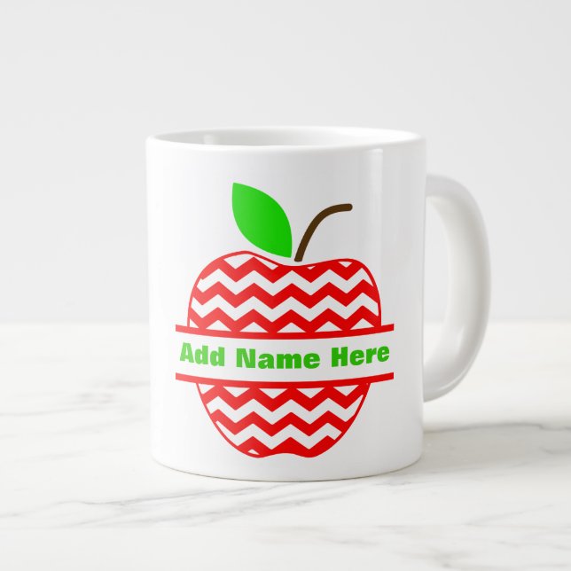 Add Your Name  - Jumbo Mug (Front Right)