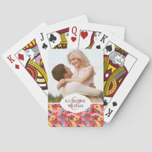 Add Your Name Jungle Frogs Playing Cards