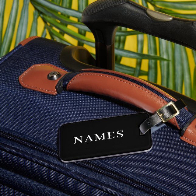 Add Your Name Luggage Tag (Front Insitu 3)