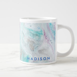 Add Your Name   Marble I Large Coffee Mug