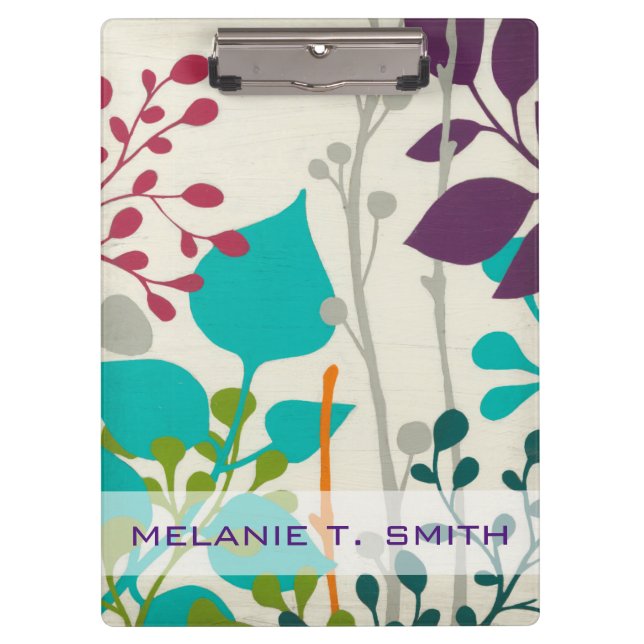 Add Your Name | Metro Garden III Clipboard (Front)