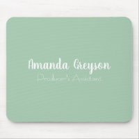 Add Your Name Minimal Monogram New Job Position