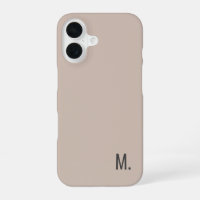 Add Your Name Modern Minimalist Initial