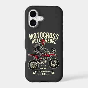 Add Your NAME Motocross Retro Rebel Championship