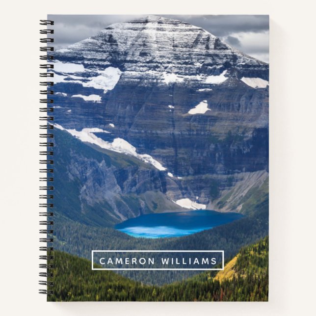 Add Your Name | Mount Chapman & Lake Wurdeman Notebook (Front)