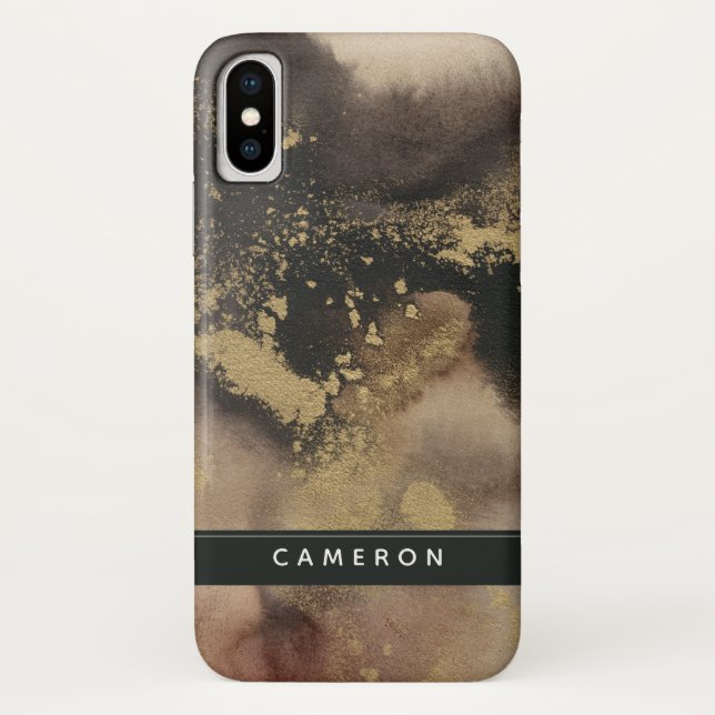 Add Your Name | Mountain Seasons Case-Mate iPhone Case (Back)