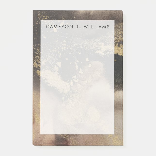 Add Your Name | Mountain Seasons Post-it Notes (Front)