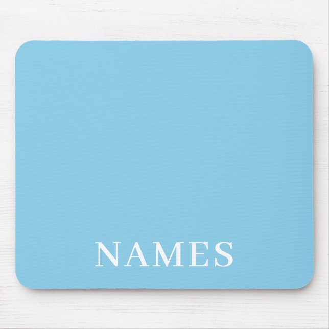 Add Your Name Mouse Mat (Front)