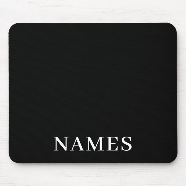 Add Your Name Mouse Mat (Front)