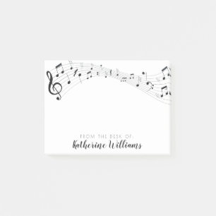 Add Your Name Musical Flow of Notes