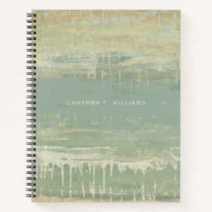 Add Your Name   Muted Horizon Notebook