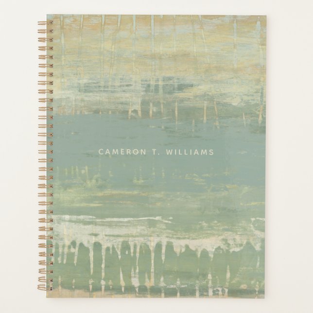 Add Your Name | Muted Horizon Planner (Front)