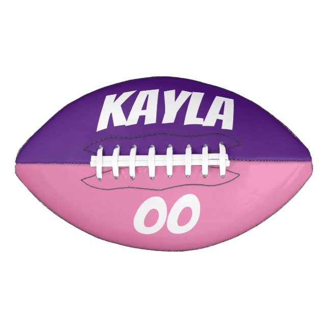 Add Your Name / NUMBER - Football American Football (Front)