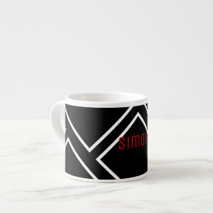 Add Your Name Personalised Espresso Coffee Mug Cup